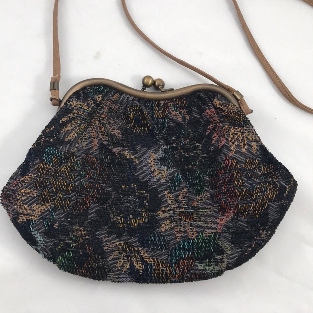 Vintage Richmark carpet bag purse